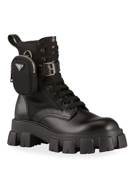 prada monolith mens|Prada monolith boots.